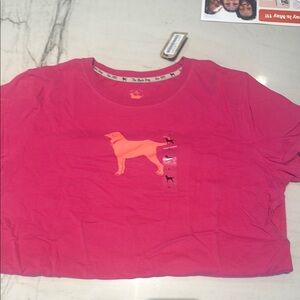 The Black Dog Pink Short Sleeve Tee